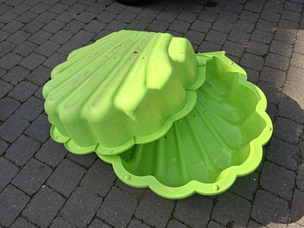 Zandbak, Ophalen, Gebruikt