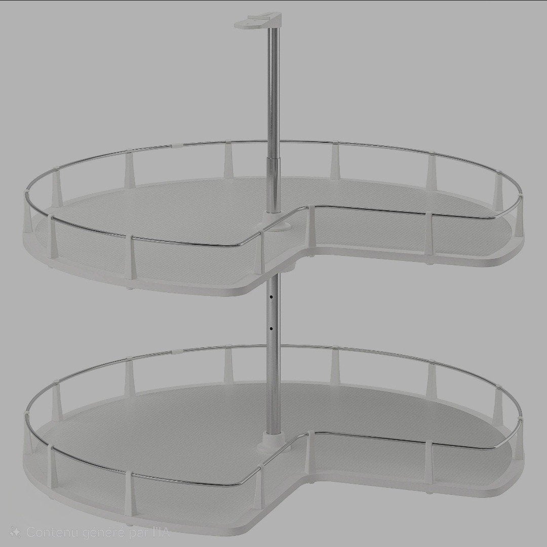 UTRUSTA rangement pivotant élément d'angle, 88 cm, Maison & Meubles, Enlèvement, Gris
