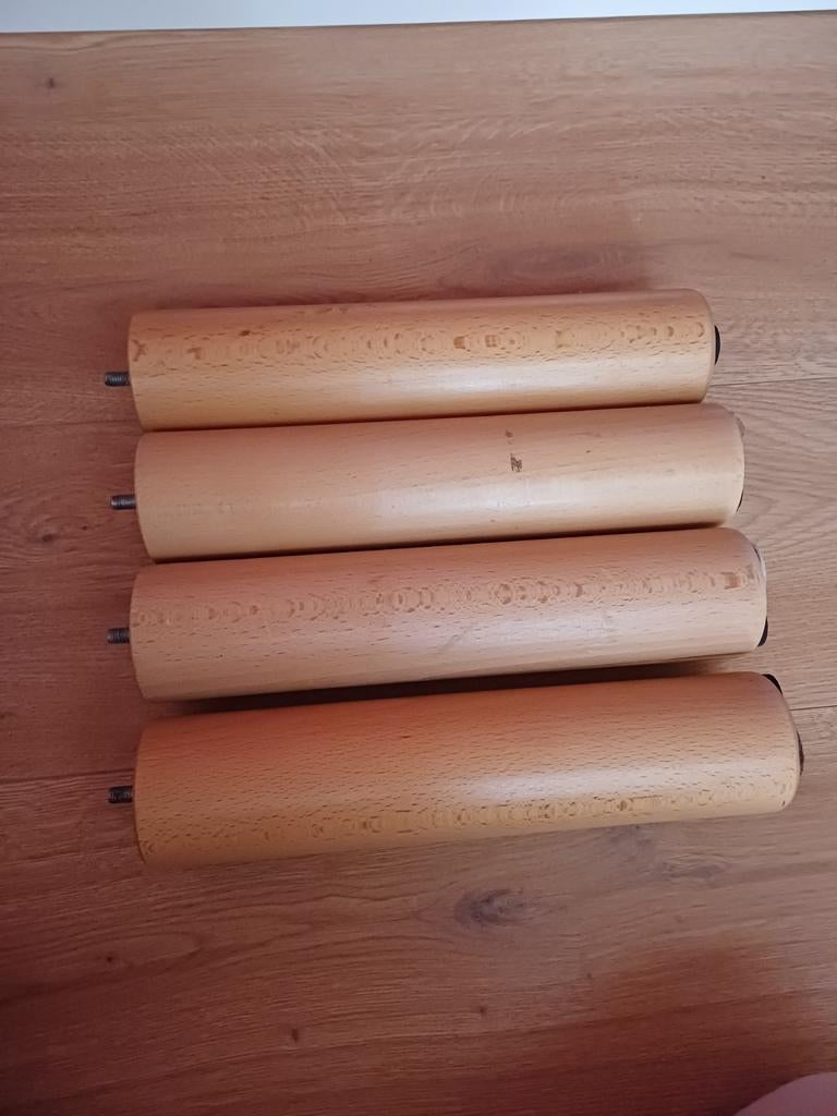 4 Pieds 30cm pour sommier, Enlèvement, Sommier