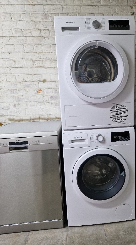 Machine à laver Bosch 9kg A +++. Sèche linge Siemens, Enlèvement, Comme neuf