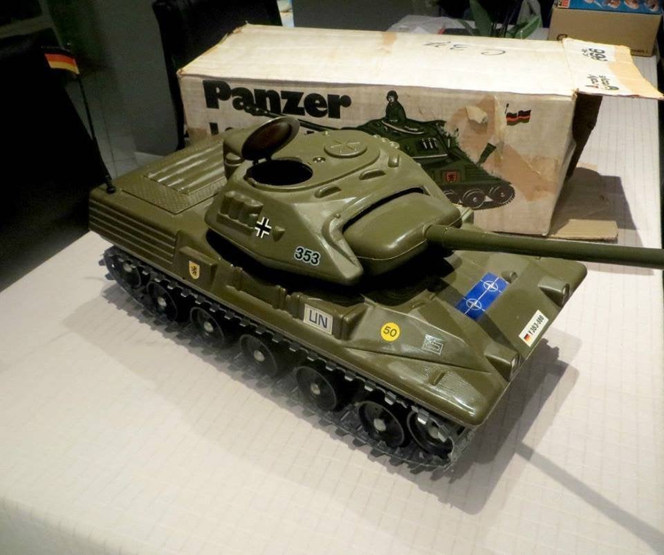 Vintage Action Man Rolly Toys PALITOY tank Panzer, Enlèvement, Comme neuf