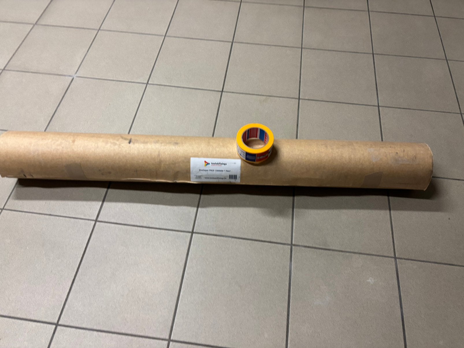 Professioneel afdekpapier + tape, Ophalen, Nieuw