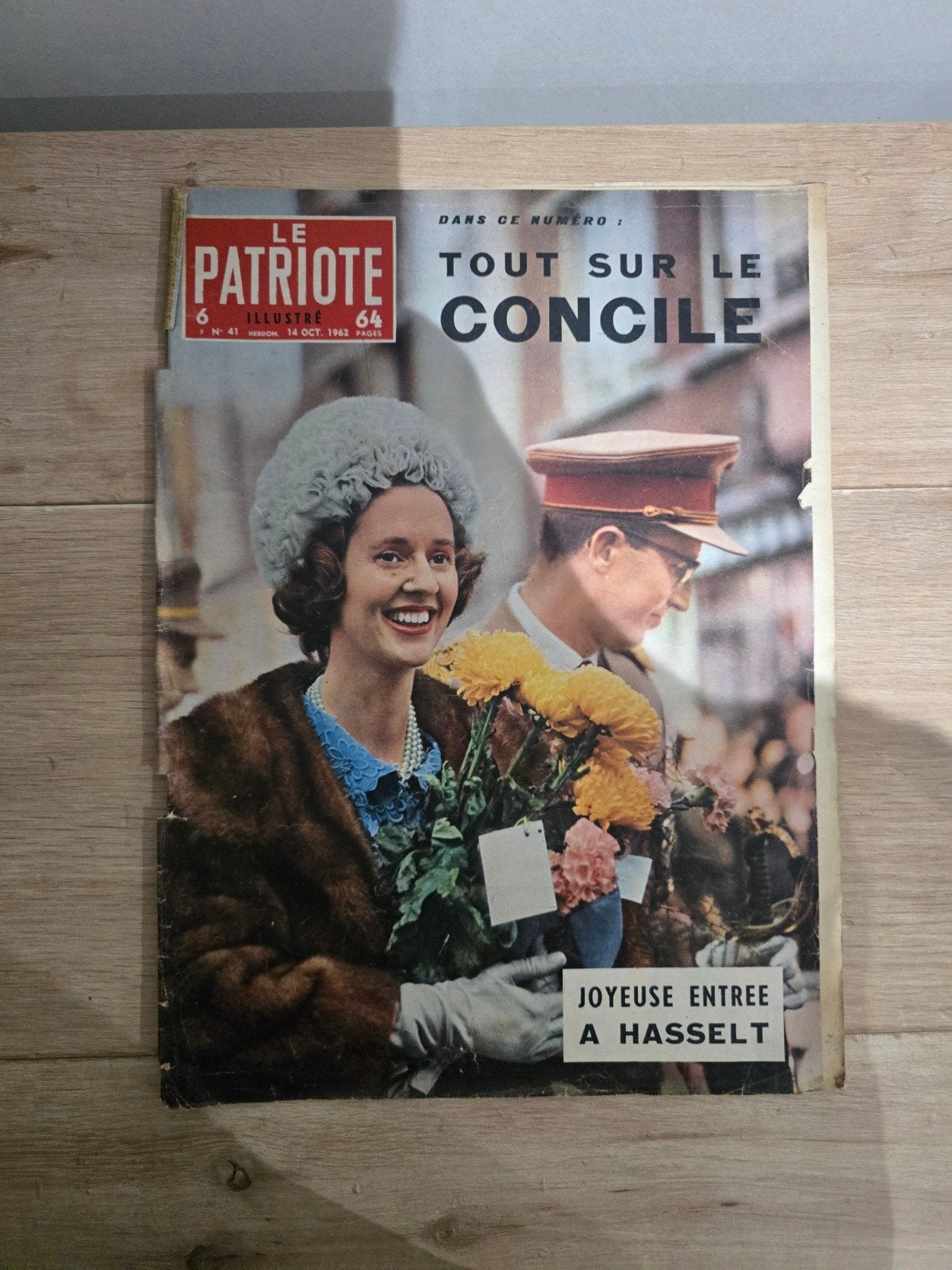 Le Patriote Illustré n41 – 14 octobre 1962 – Tout sur le Co, Enlèvement ou Envoi
