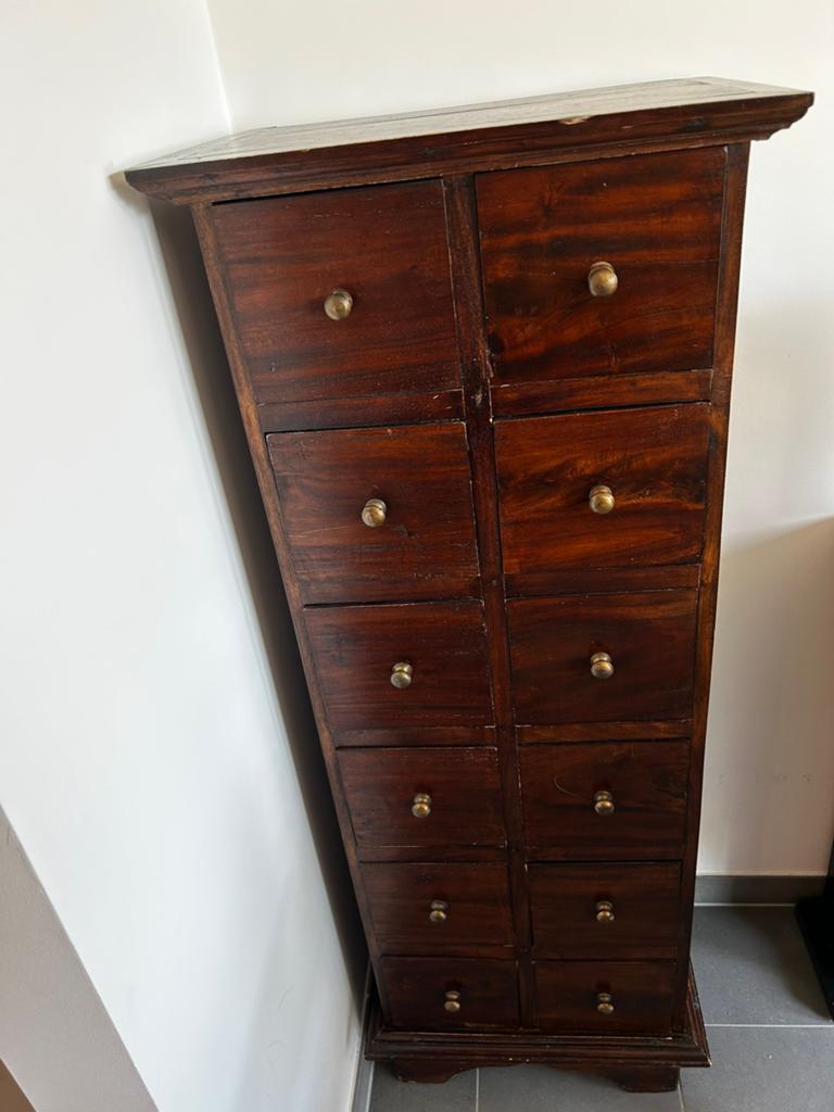 Ladenkast/apothekerskast, Huis en Inrichting, Ophalen, Gebruikt