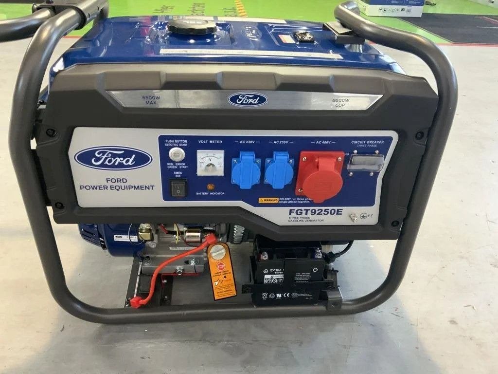 Ford FGT9250E - Generator Benzine - 230V - 380V -NIEUW-, Doe-het-zelf en Bouw, Ophalen of Verzenden, Nieuw, Benzine