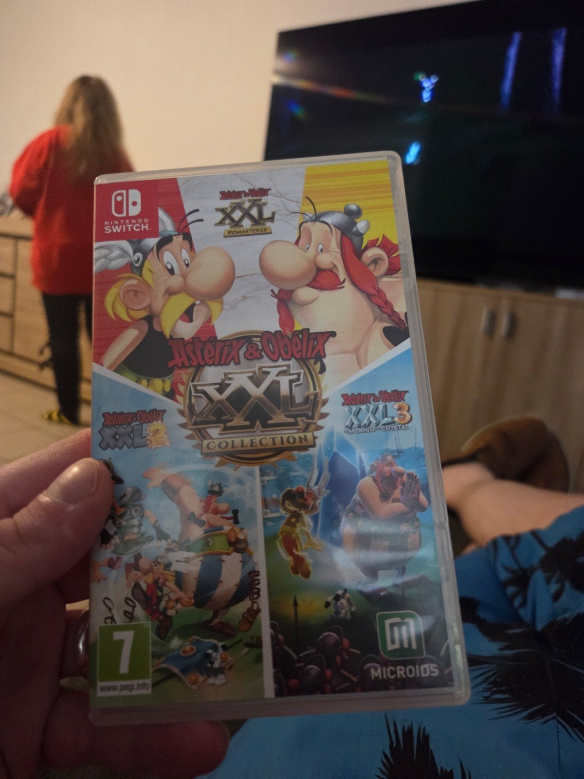 jeux Nintendo switch Astérix et Obélix xxl, Enlèvement