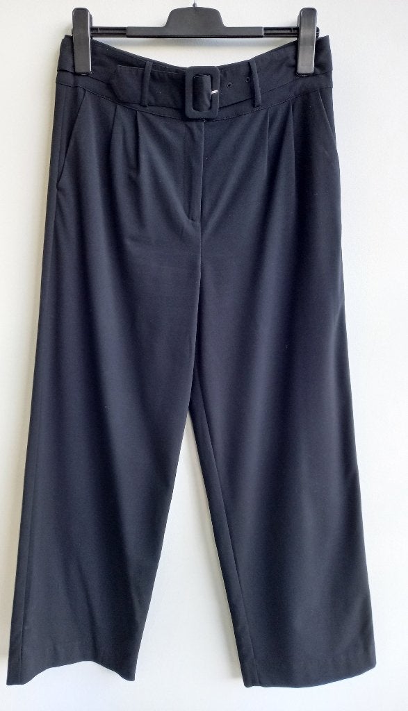 zwarte lange broek Ichi, Kleding | Dames, Broeken en Pantalons, Maat 38/40 (M), Zwart, Ophalen of Verzenden, Zo goed als nieuw