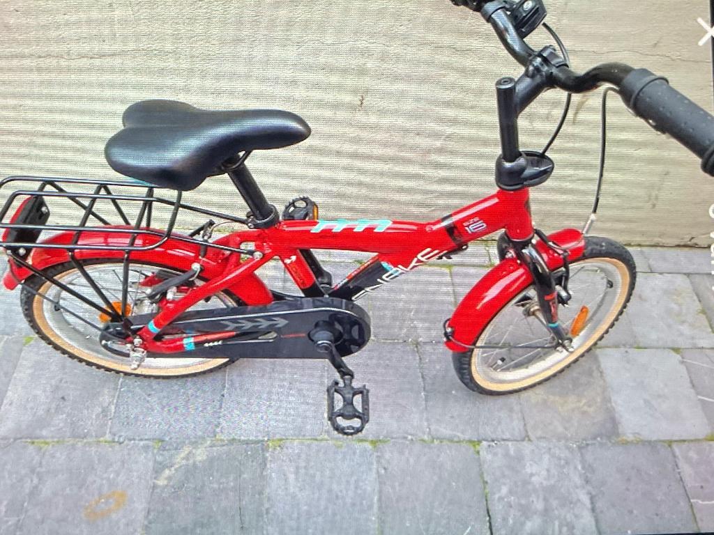 Kinderfiets LOEKIE SNAKE, Fietsen en Brommers, Ophalen, Loekie, 16 inch, Handrem
