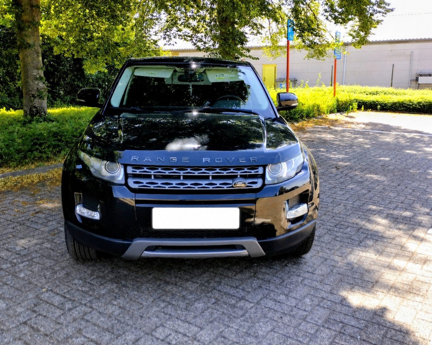 Range Rover Evoque 2.2 4WD 150PK-110KW, Auto's, Land Rover, Automaat, Adaptive Cruise Control, Leder en Stof, Zwart