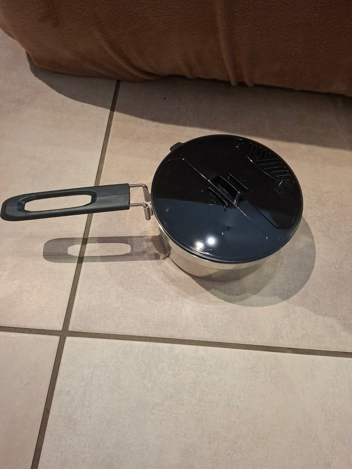 Popote, Enlèvement, Inox