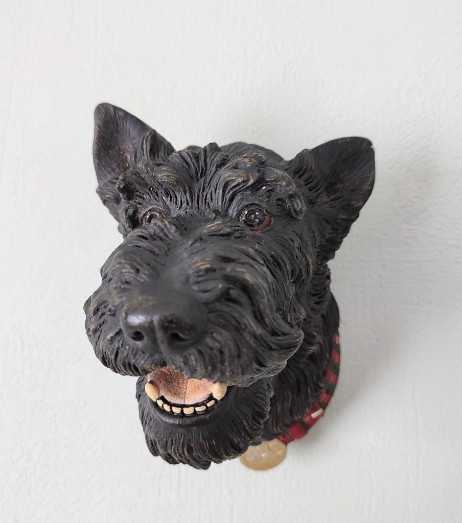 Mac, Scottie Dog. Schotse terriër Bossons 1969, muurbeeldje, Enlèvement ou Envoi, Utilisé, Animal