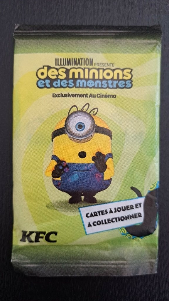 KFC Minions verzamelkaarten, Verzamelen, Ophalen of Verzenden, Nieuw, Speelkaart(en)