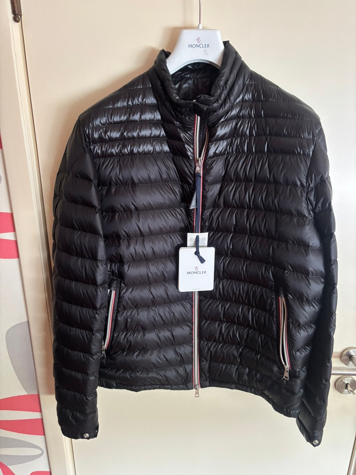 Moncler zomer jas, Kleding | Heren, Jassen | Zomer, Ophalen, Nieuw, Overige maten, Zwart