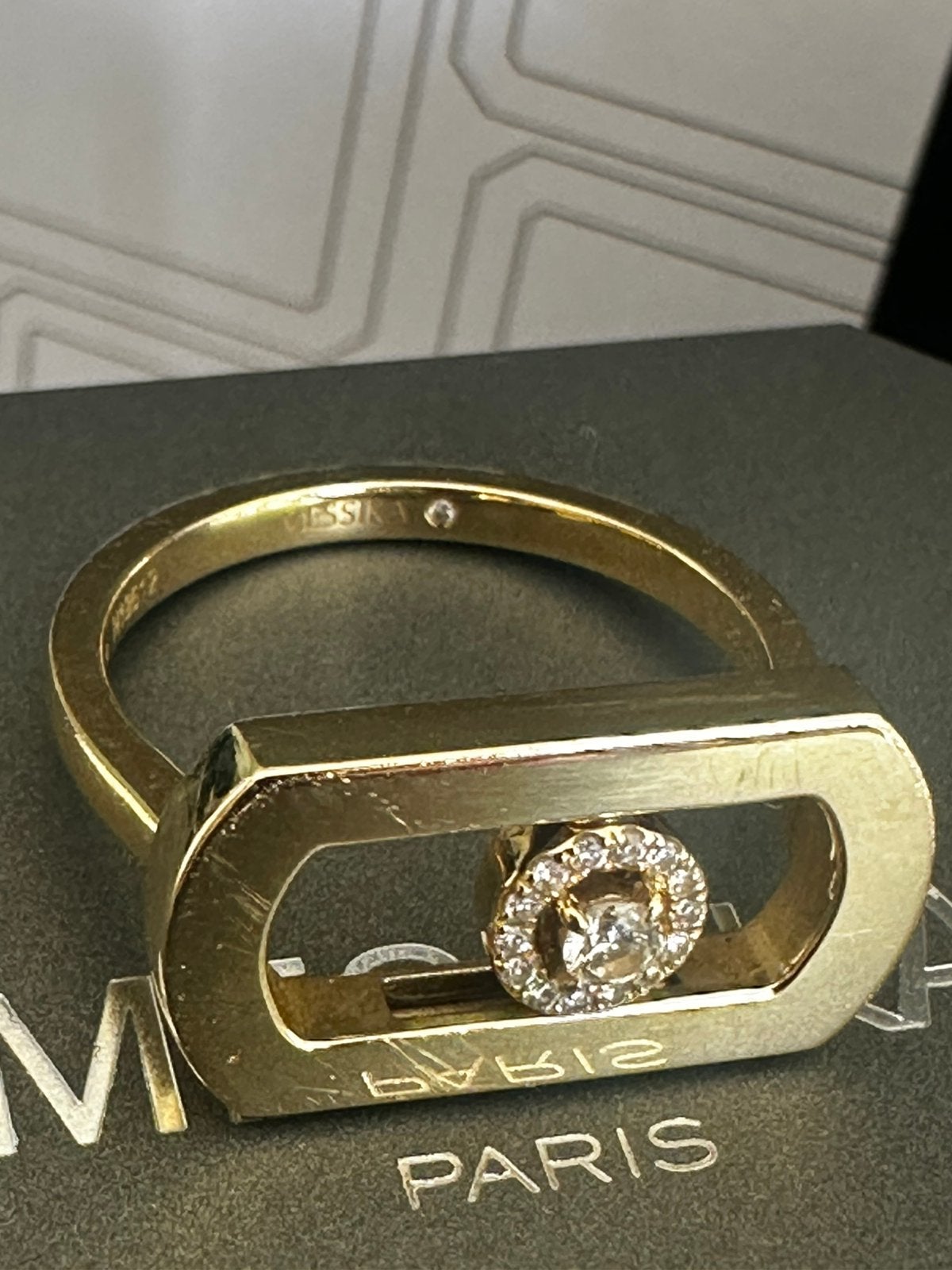 MESSIKA SO MOVE UNO — OR JAUNE 18 CARATS — TAILLE 59, 18 à 19, Or, Comme neuf, Or