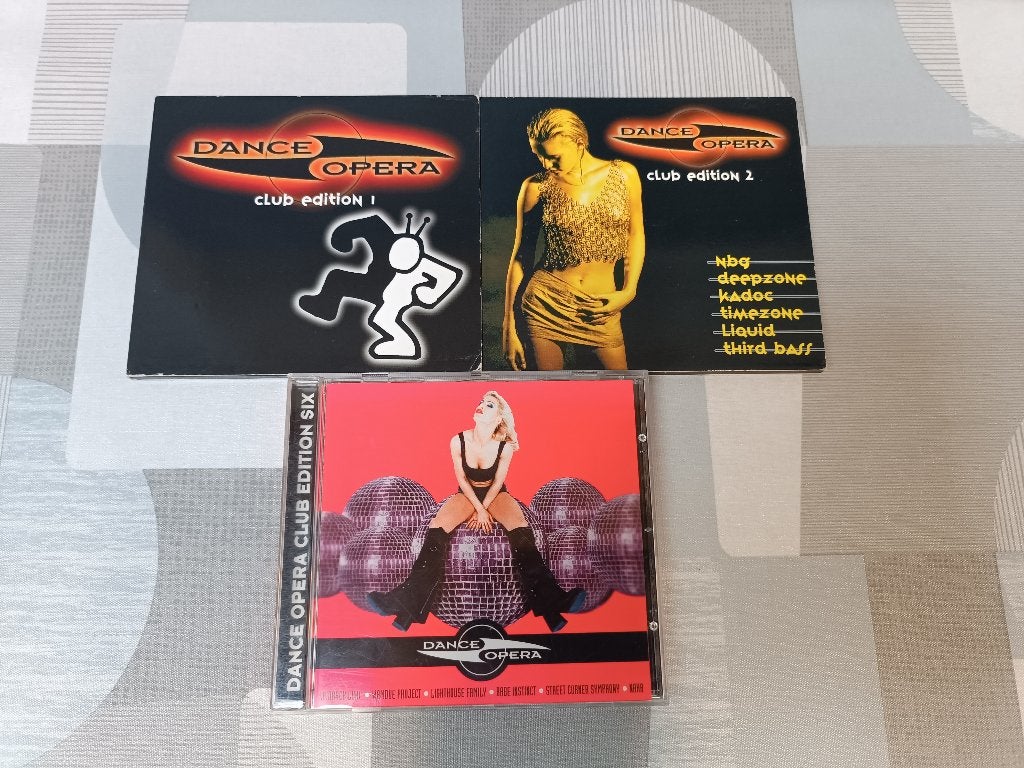 Dance Opera - Club Edition 1 - 2 - Trance - Dance - Retro, CD & DVD, CD | Dance & House, Utilisé, Enlèvement ou Envoi