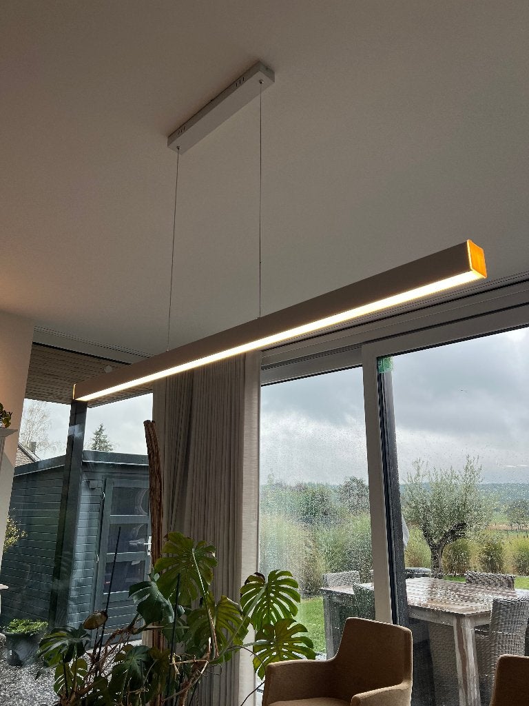 SPLENDIDE SUSPENSION LED AVEC TELECOMMANDE, Maison & Meubles, Enlèvement, Comme neuf, LED, Matériel de fixation inclus