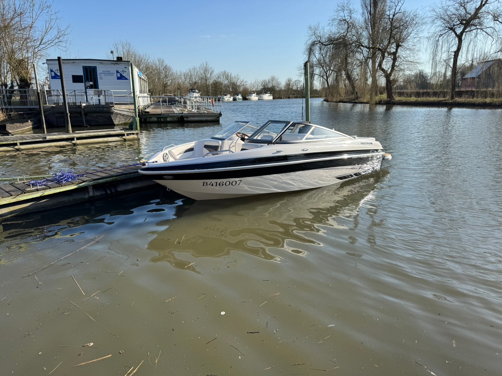 Glastron GT185 2012, Ophalen, Binnenboordmotor, 120 tot 200 pk, Zo goed als nieuw