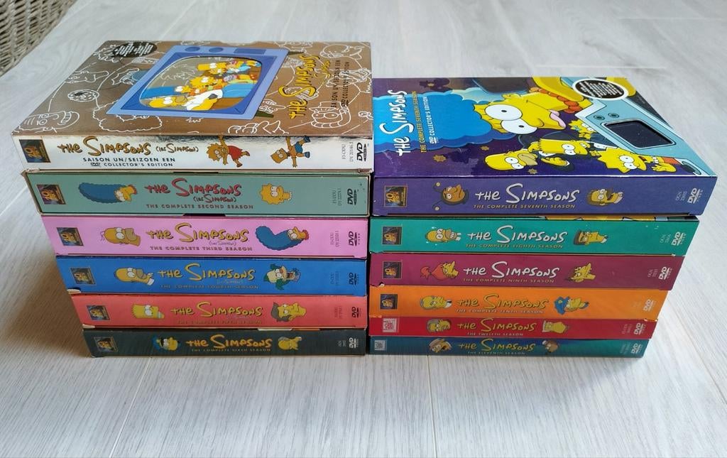 The Simpsons Dvd box 1 - 12 (Zeer goede staat), Ophalen of Verzenden