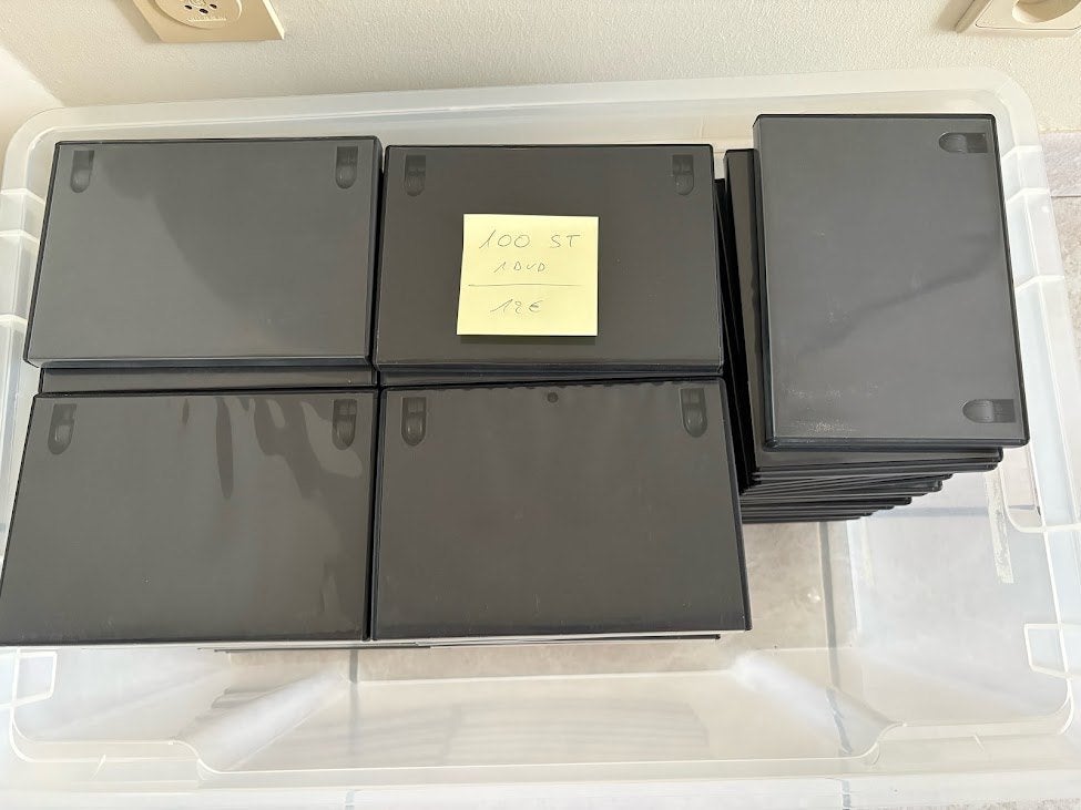 DVD doosjes (100st), Informatique & Logiciels, Disques enregistrables, Enlèvement ou Envoi, Neuf, Dvd