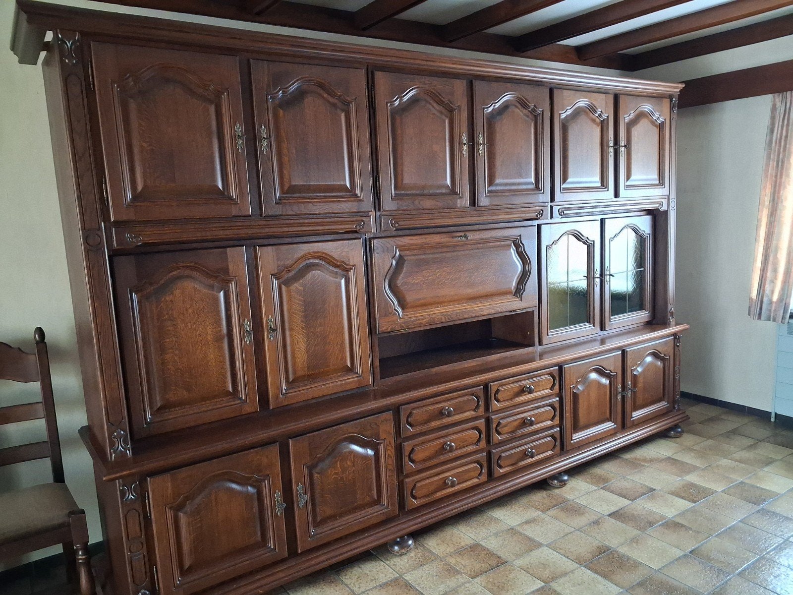 Wandkast ., Huis en Inrichting, Kasten | Wandmeubels, Ophalen