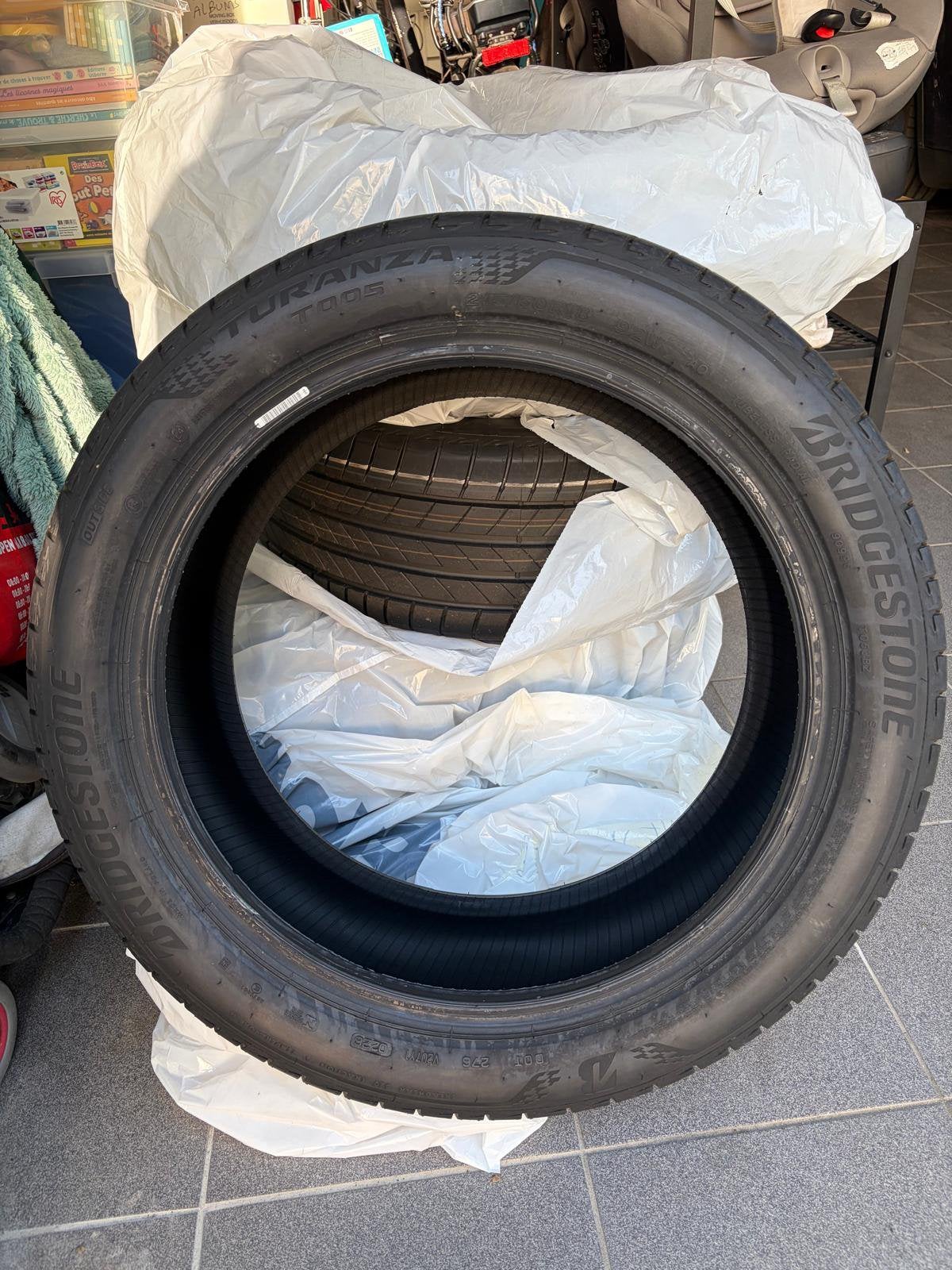 Bridgestone Turanza en 215/50 R18 92W, Neuf, 15 pouces, 215 mm, Véhicule de tourisme