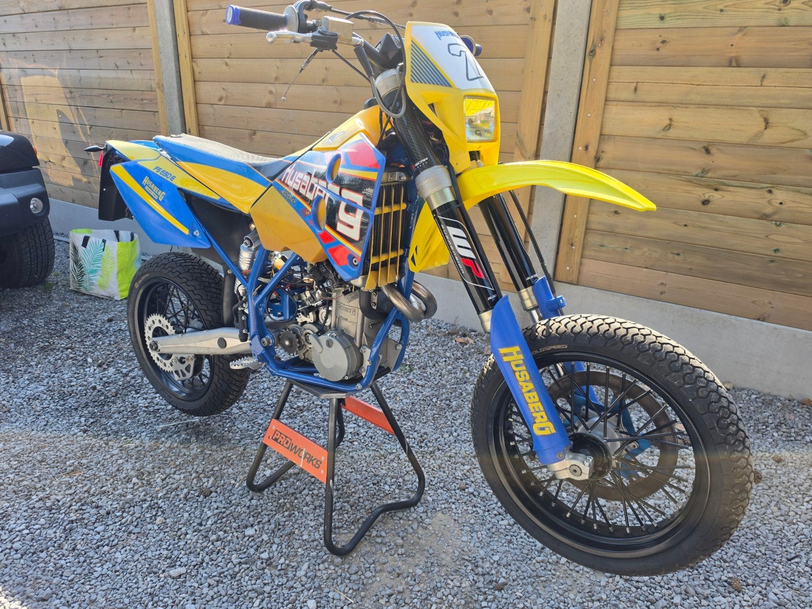 husaberg fs 650cc homologué de 2003, Motoren