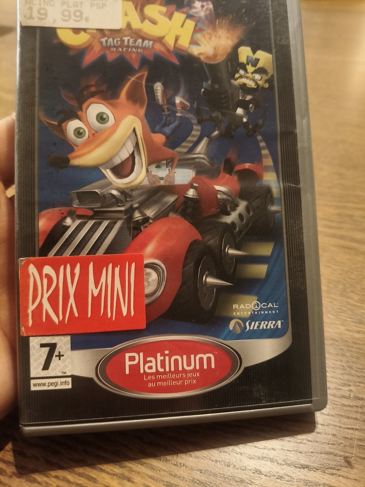 crash tag team racing psp, Ophalen of Verzenden