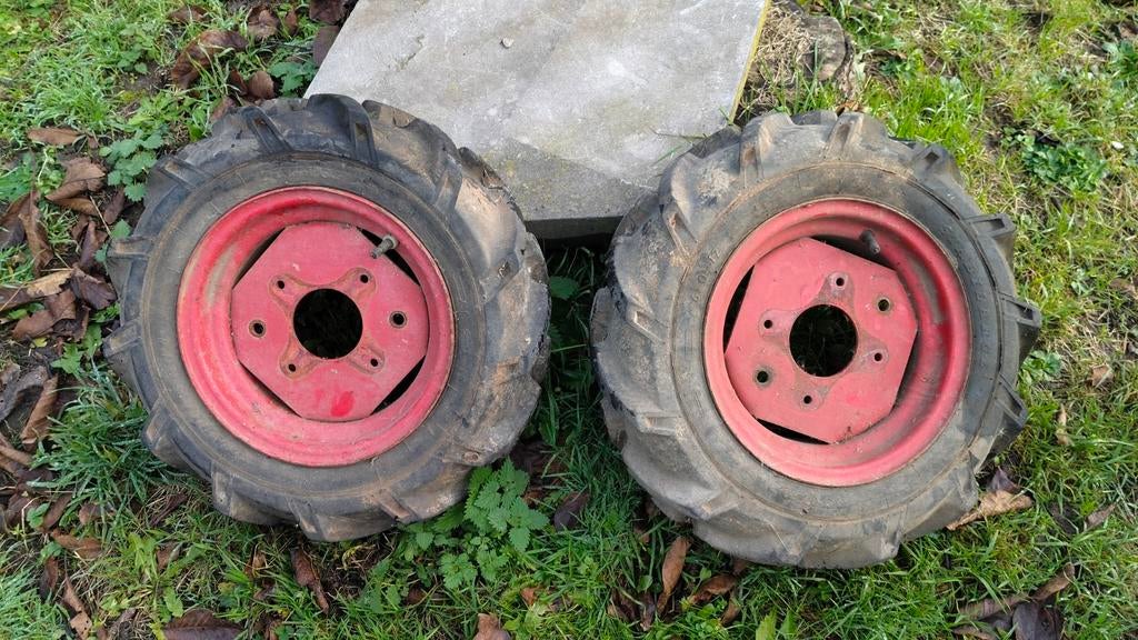 Roues motoculteur 6x12.