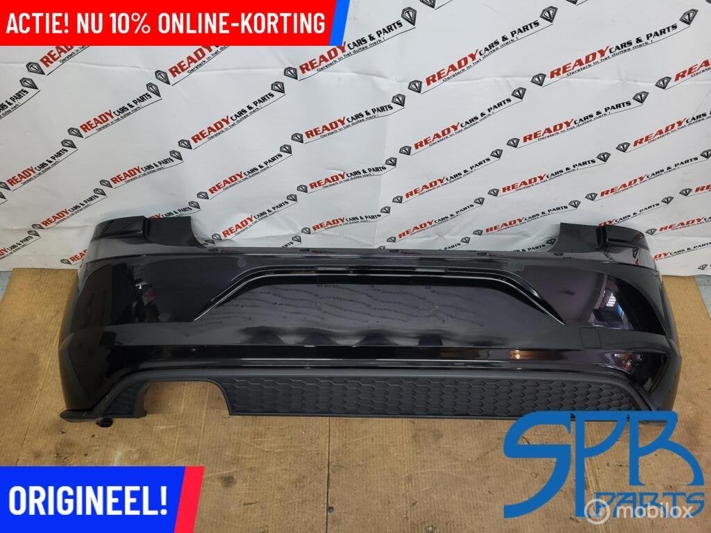 Achterbumper VW Polo 2G AW1 GTI LC9X ACHTER BUMPER DIFFUSER, Auto-onderdelen, Gebruikt, Volkswagen, Ophalen of Verzenden, Achter