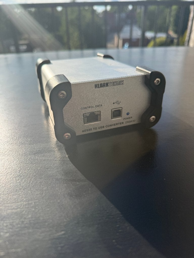 Klark Teknik DN9630 – AES50 naar USB 2.0 Converter, Muziek en Instrumenten, Overige Muziek en Instrumenten, Ophalen, Gebruikt