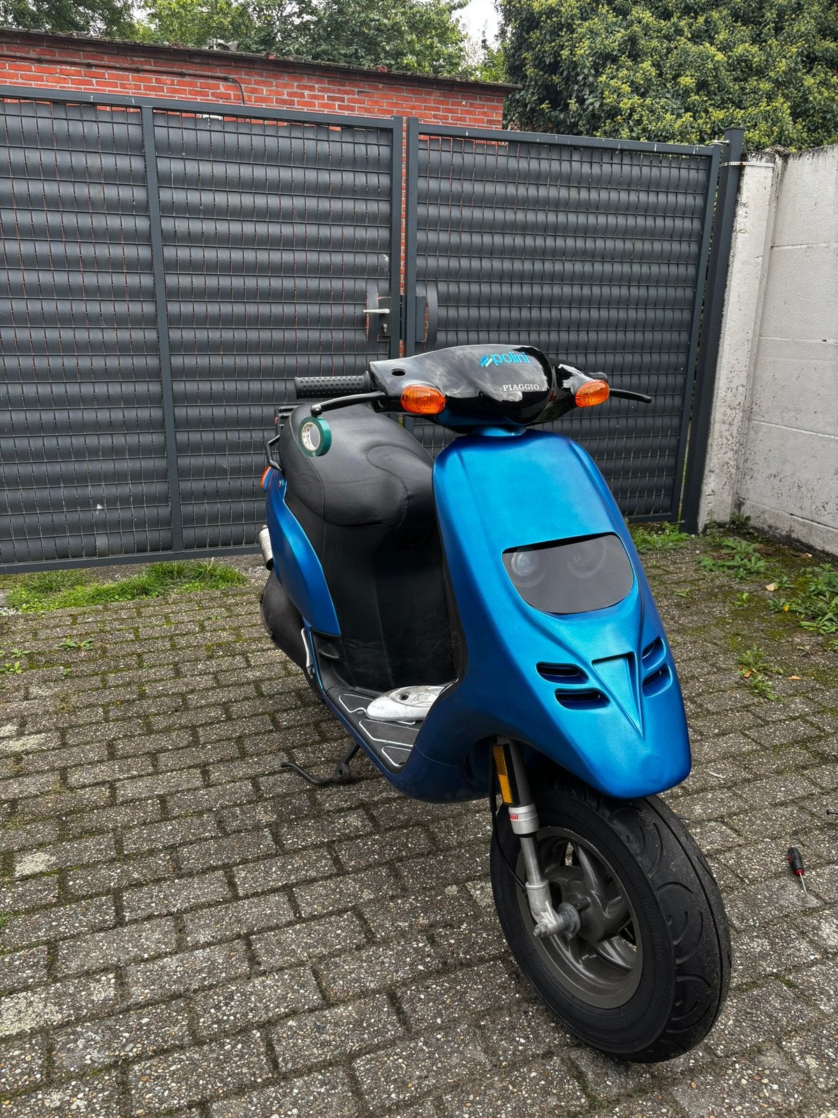 Piaggio Typhoon 50cc 2 temps, Vélos & Vélomoteurs, Autres modèles, 49 cm³, Comme neuf, Classe B (45 km/h)