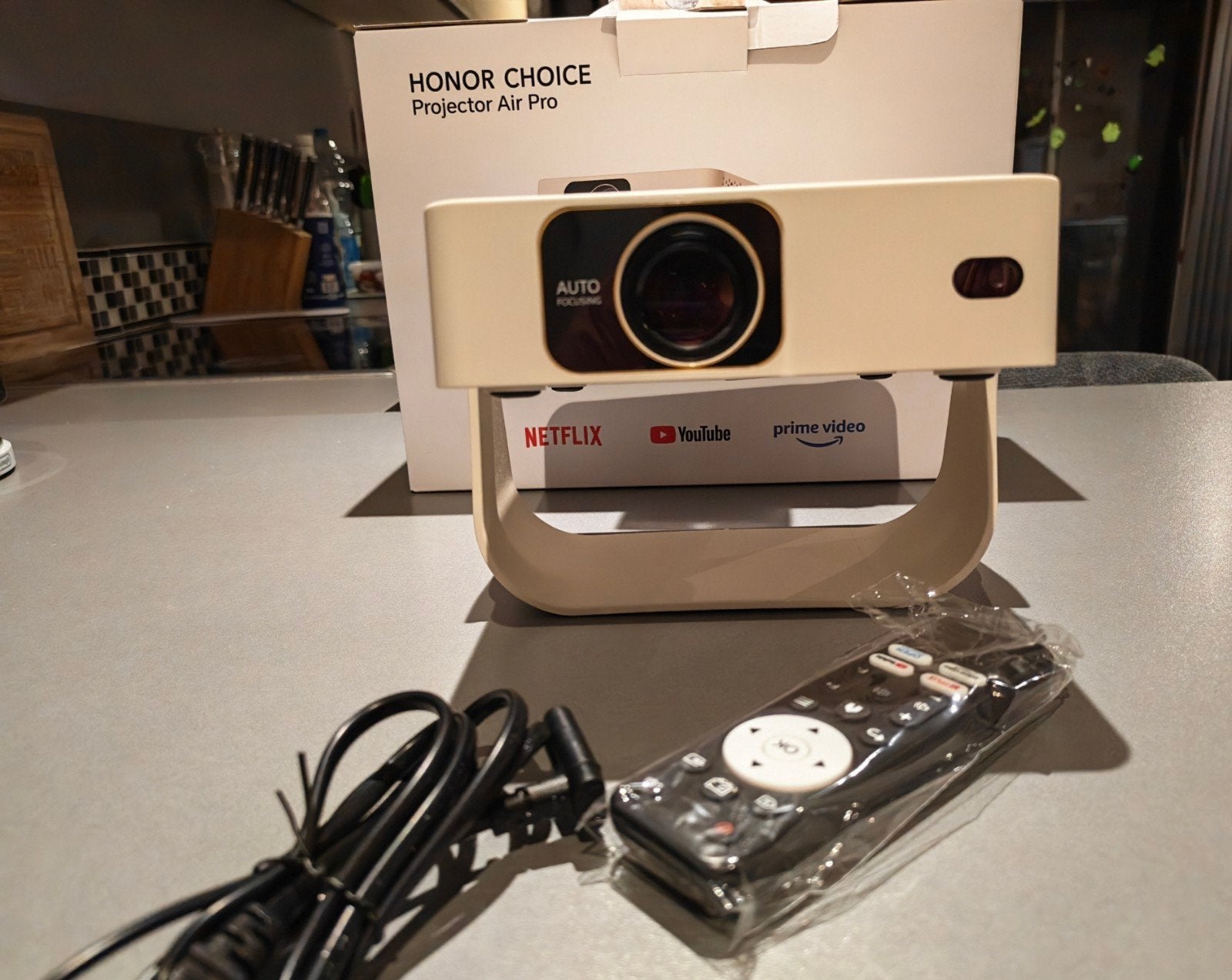 Vidéoprojecteur Portable HONOR CHOICE Projector Air Pro - ÉT, Enlèvement ou Envoi, Honor, Comme neuf, Full HD (1080)