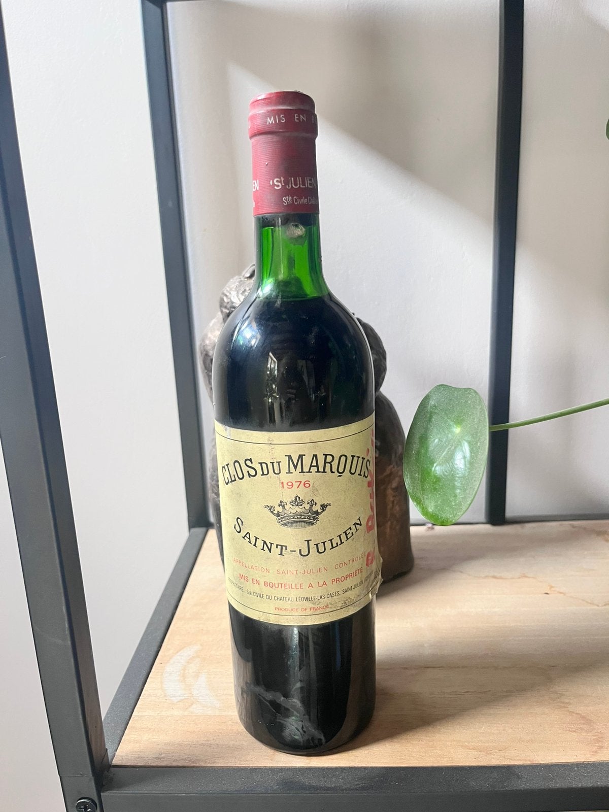 Clos du marquis 1976, Ophalen, Gebruikt, Frankrijk, Rode wijn