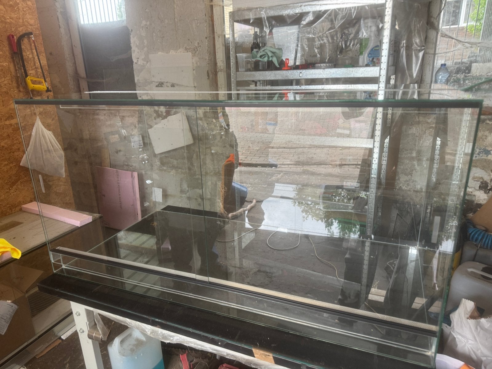 Terrarium 120x60x60, Dieren en Toebehoren, Ophalen, Zo goed als nieuw, Terrarium of Paludarium