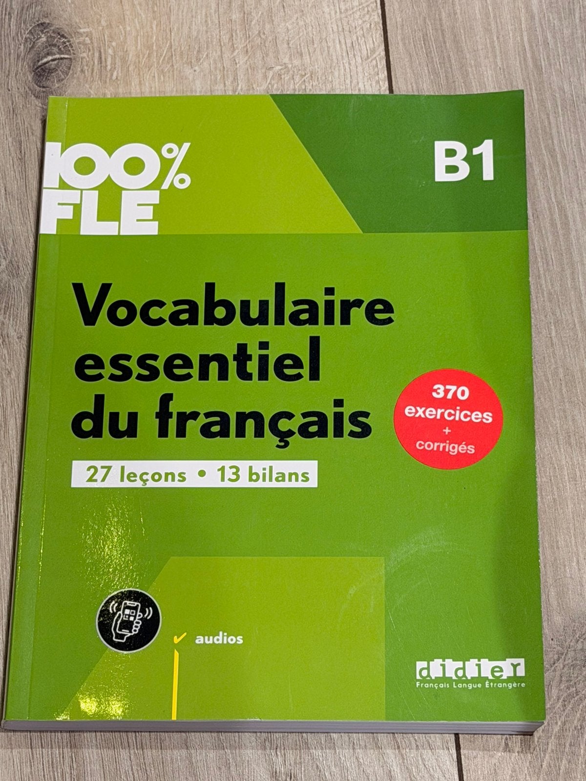 Vocabulaire essentiel du français, Ophalen, Zo goed als nieuw, ASO, Frans