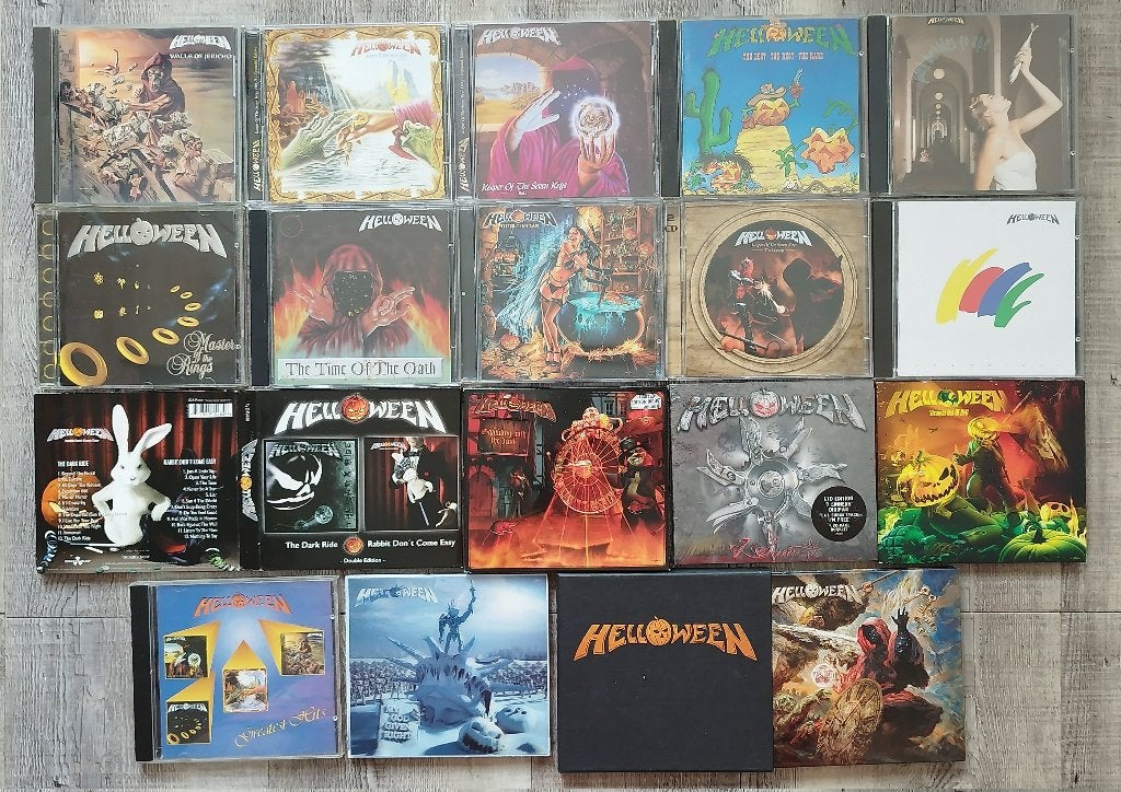 CD's Accept en Helloween, als nieuw, Ophalen of Verzenden, Metal, Digipak
