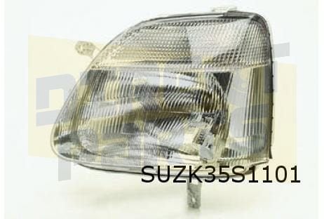 Opel Agila/ Suzuki Wagon R+ (-2/02) koplamp Links Origineel!, -, -, -, Envoi