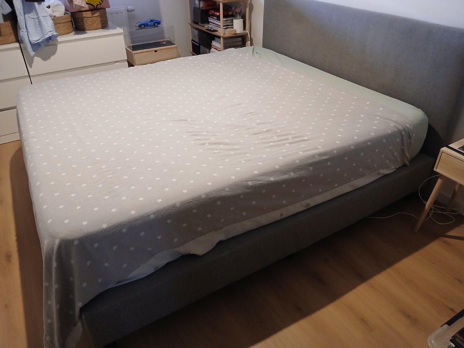 Boxspring 180x200 zonder matras in goede staat, Huis en Inrichting, Ophalen