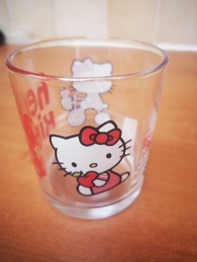 Glas hello kitty, Verzamelen, Ophalen of Verzenden