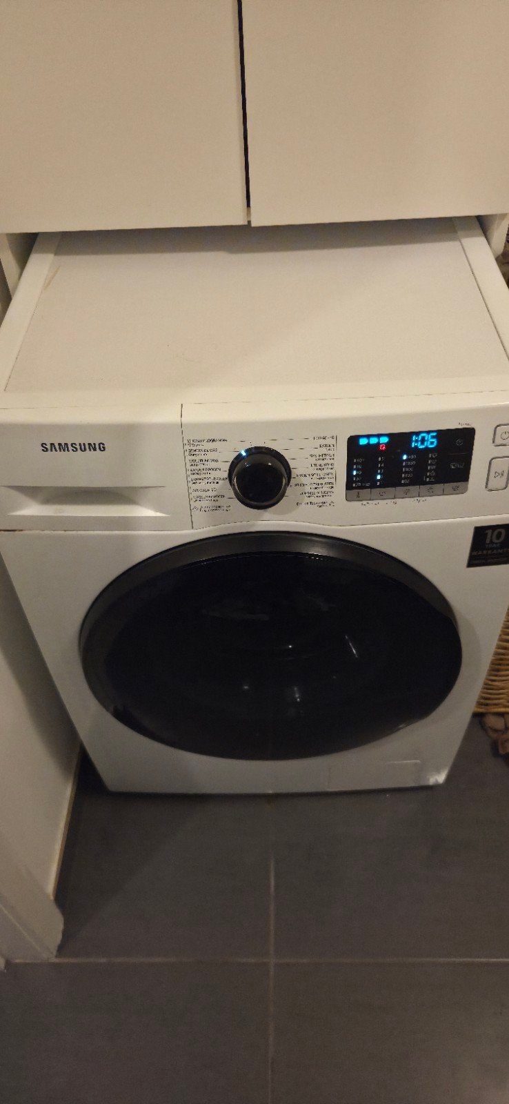 Was- droogcombinatie Samsung 8kg, Elektronische apparatuur, 6 tot 8 kg, Ophalen, Gebruikt