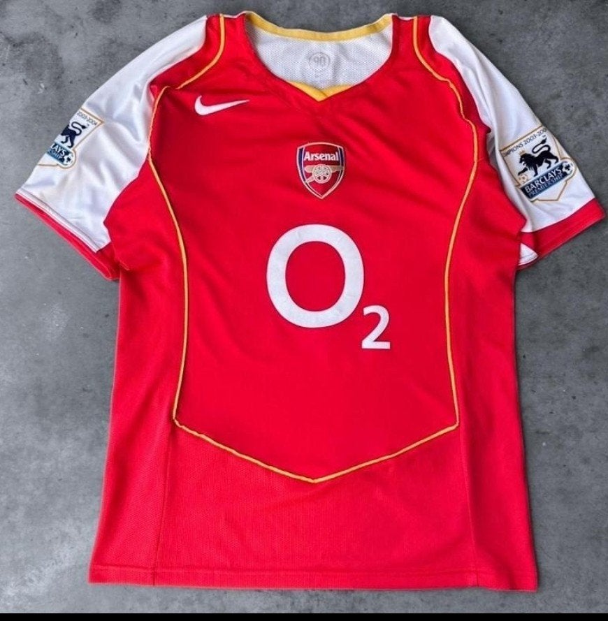 Arsenal Bergkamp Champions League Origineel 2004, Sports & Fitness, Enlèvement ou Envoi