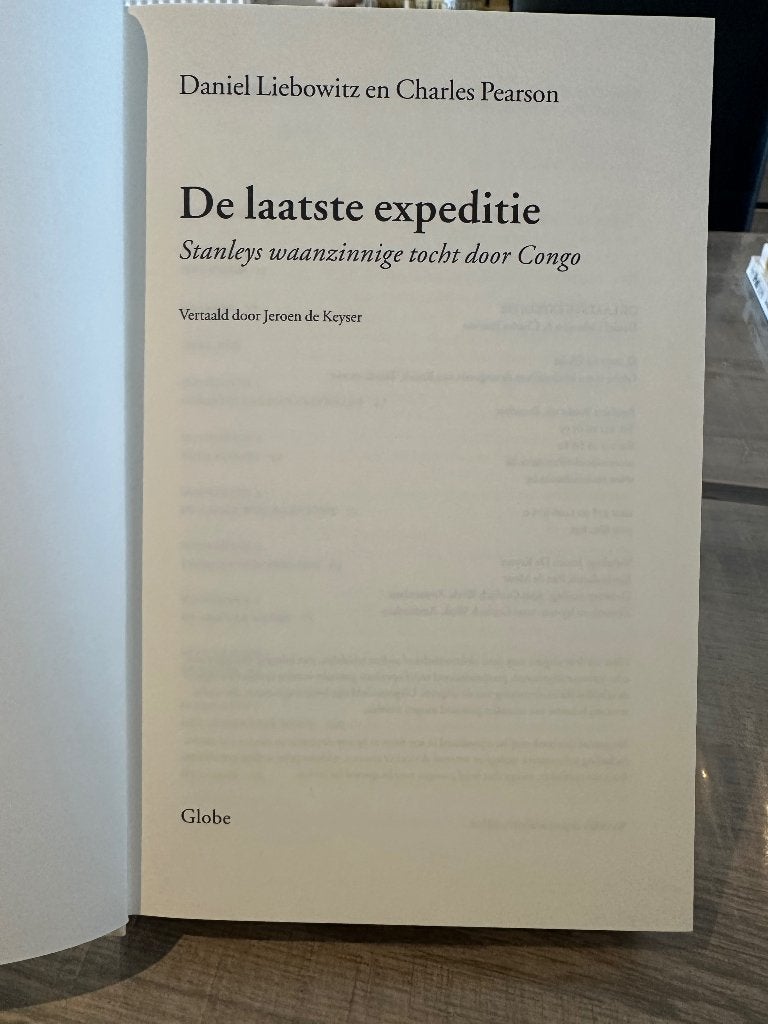 De laatste expeditie, Enlèvement, Comme neuf