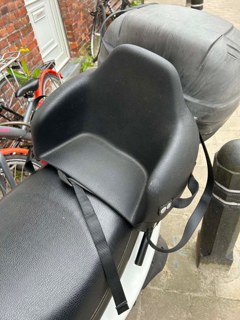 zitje brommer / moto, Vélos & Vélomoteurs, Cyclomoteurs | Accessoires, Enlèvement, Comme neuf, Autres types