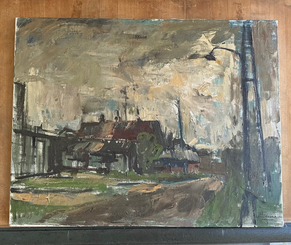 4 schilderijen te koop., Antiquités & Art, Enlèvement