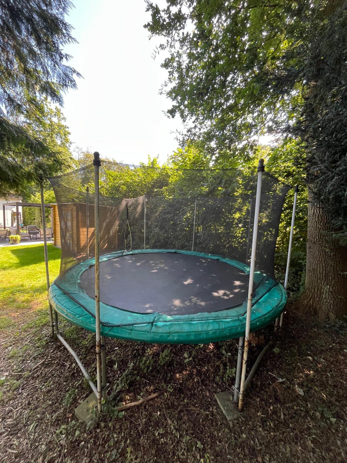 Trampoline, Enlèvement, Utilisé