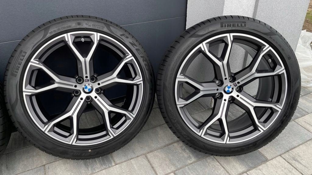 Jantes BMW M 21 pouces 741M BMW X5 G05 & BMW X6 G06, Autos : Pièces & Accessoires, Pneus et Jantes, 21 pouces, Enlèvement, Utilisé