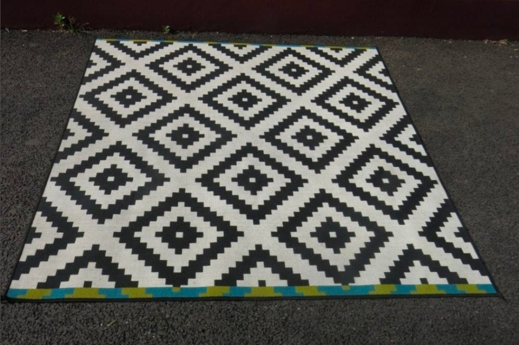 Ikea LAPPLJUNG RUTA tapijt, 2x2m, Huis en Inrichting, Ophalen, Gebruikt, 200 cm of meer, 200 cm of meer