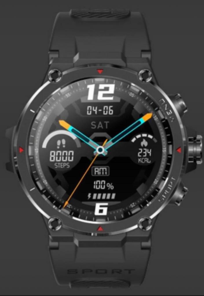 Montre connectée Veho Kuzo avec chargeur, Neuf, Étanche, Enlèvement ou Envoi, Avancer d'un pas