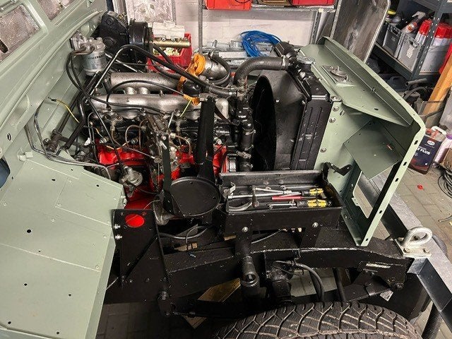 Land Rover Series III 88" Diesel | 1982 | Mooie staat, foto 12
