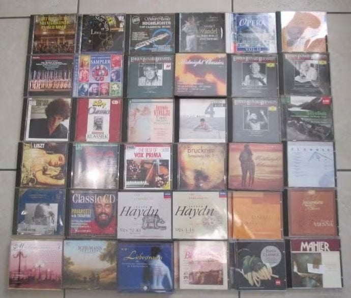 49 Originele CD's met Klassieke Muziek, Ophalen of Verzenden, Zo goed als nieuw, Overige componisten